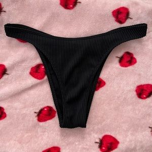 small black bikini bottoms